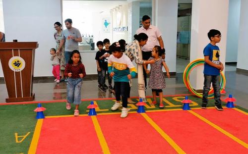 Children with friends’ activity event