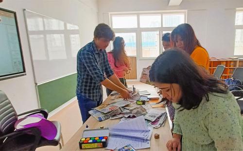 Children with friends’ activity gallery