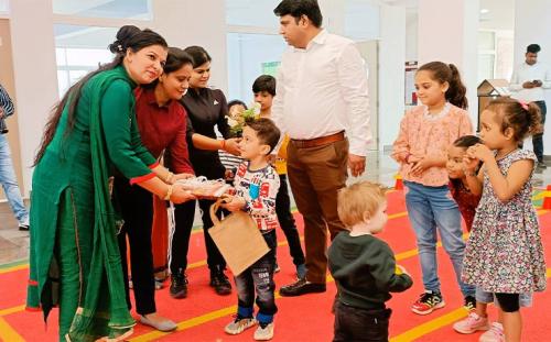 Children with friends’ activity gallery